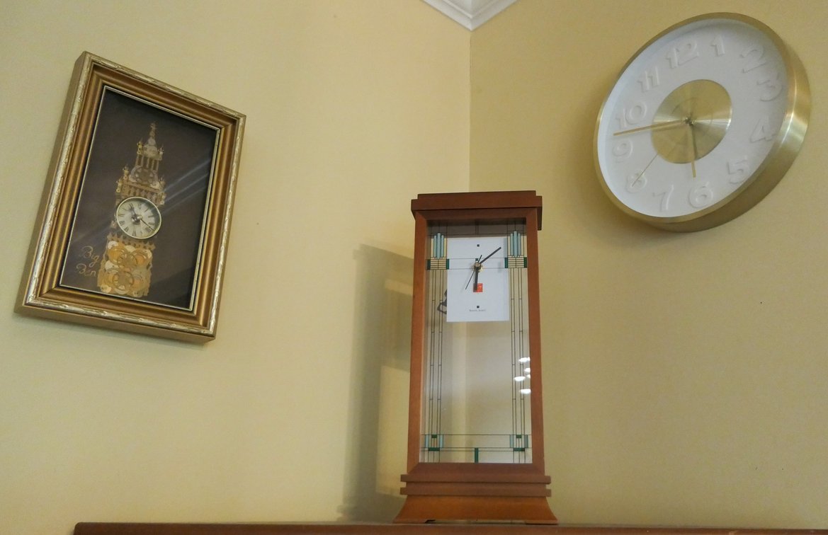 Three Clocks