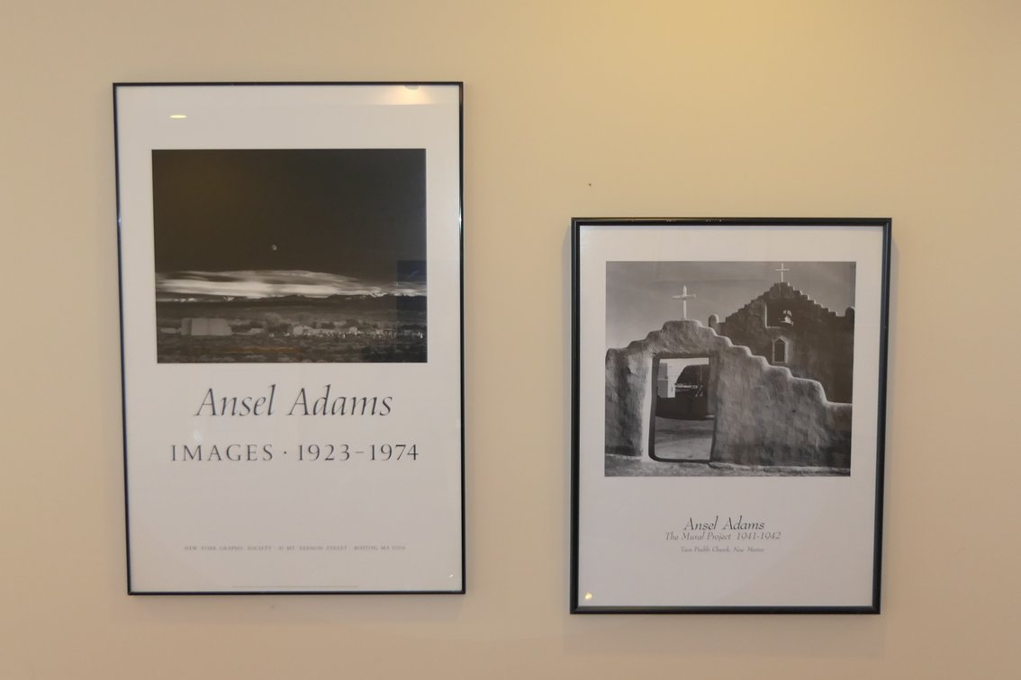Two Ansel Adams Framed Posters