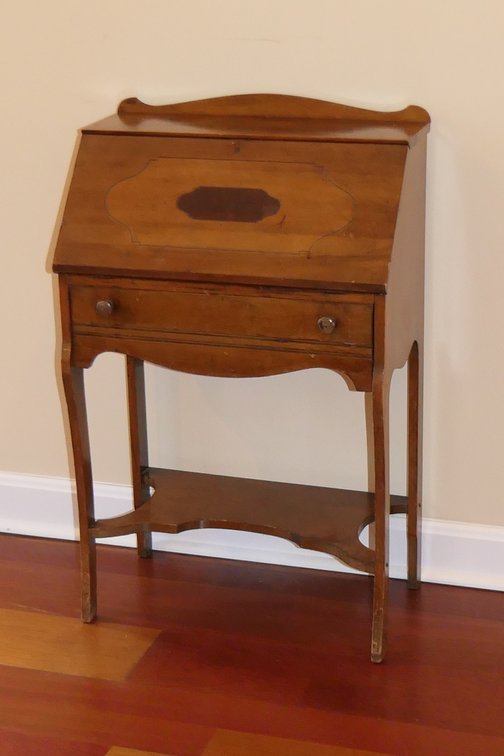 Vintage Slant Front Ladies' Desk
