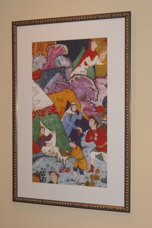 Persian Market Scene Print