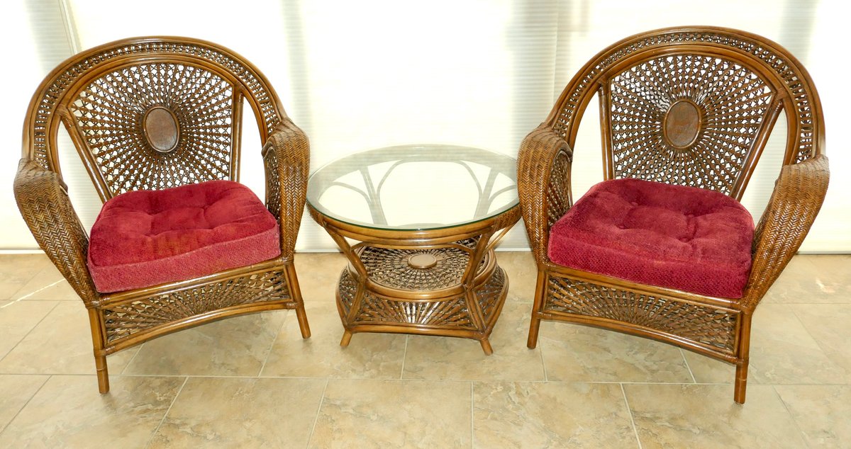 Pier 1 Azteca Rattan Patio Set