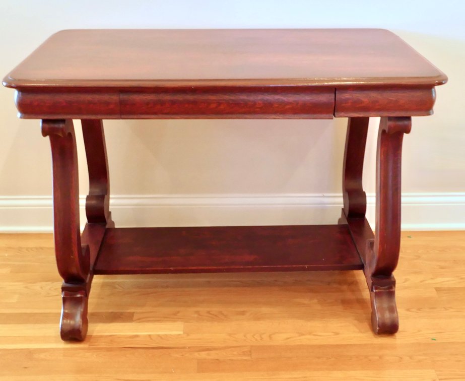 Antique Mahogany LIbrary Table