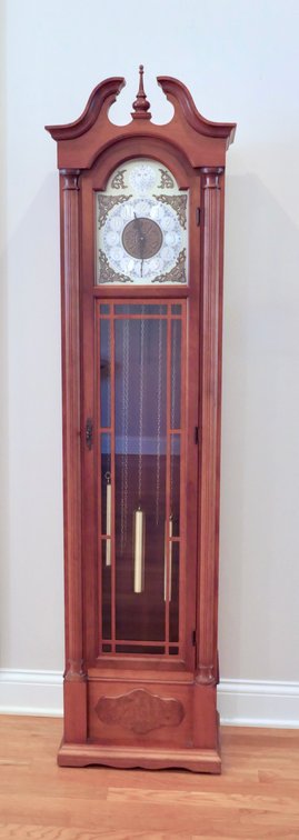 Floor Standing Grandfather Clock by Colonial
