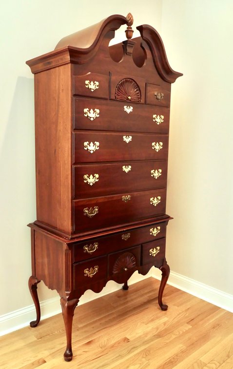 Mahogany Kincaid Highboy