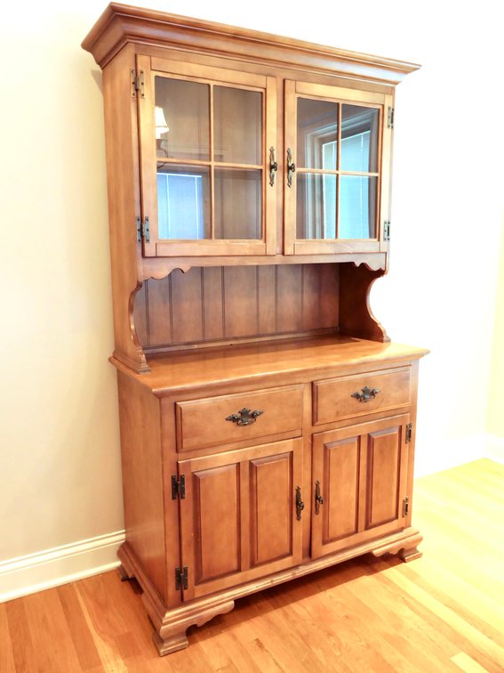 Classic Farmhouse Style Keller China Cabinet Hutch