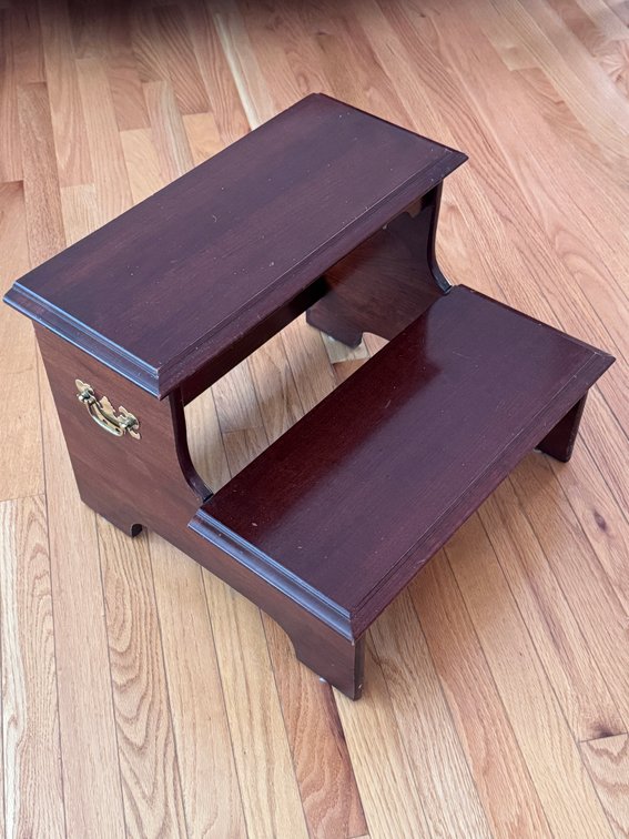 Wooden Bed Step