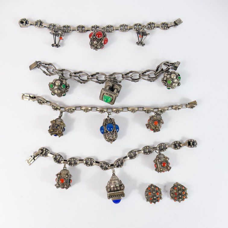 Chunky Charm Bracelets