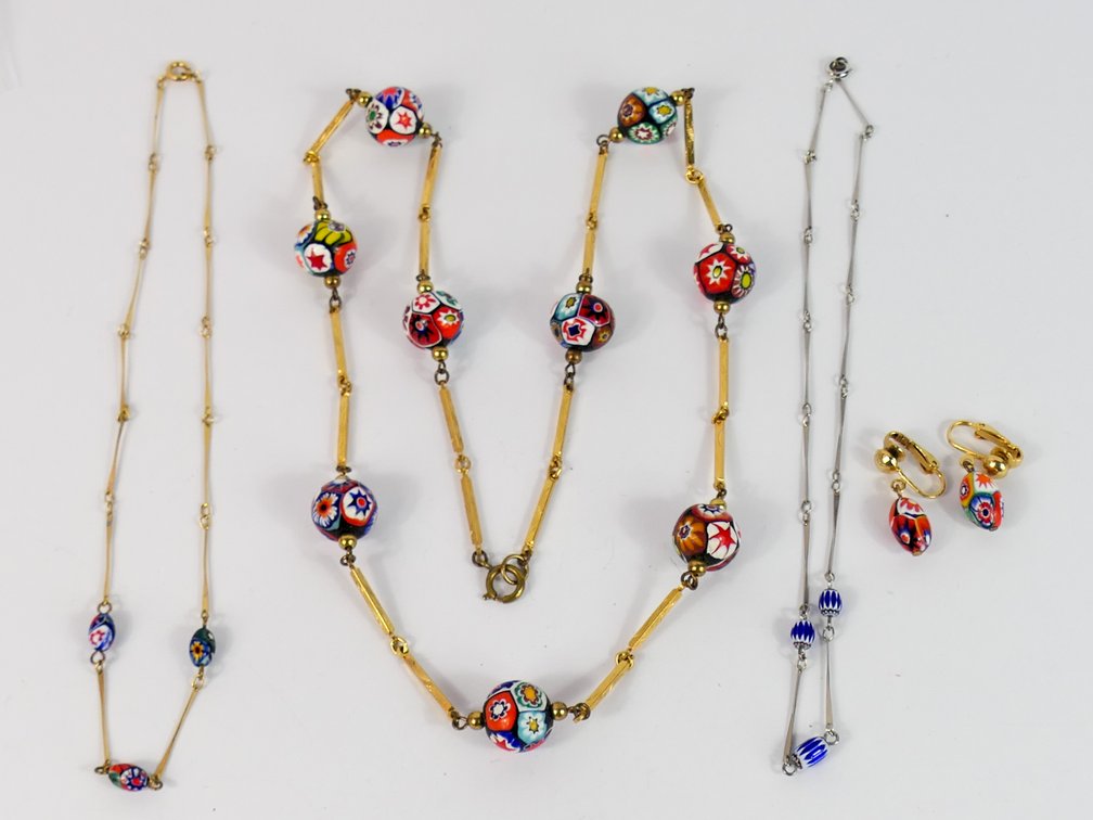 Millefiori Beaded Jewelry