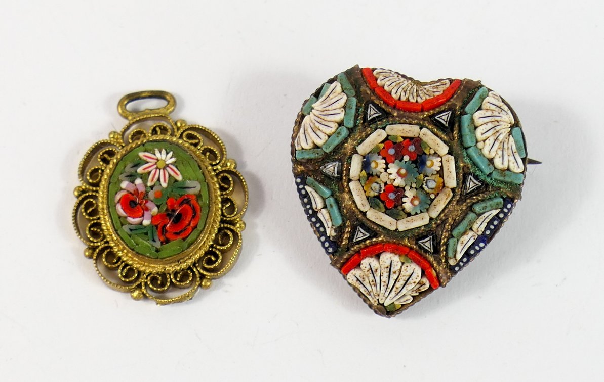 Italian Micro Mosaic Jewelry