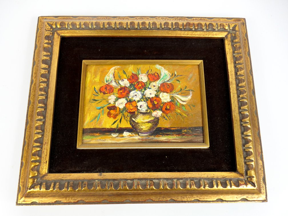 Framed Oil Painting
