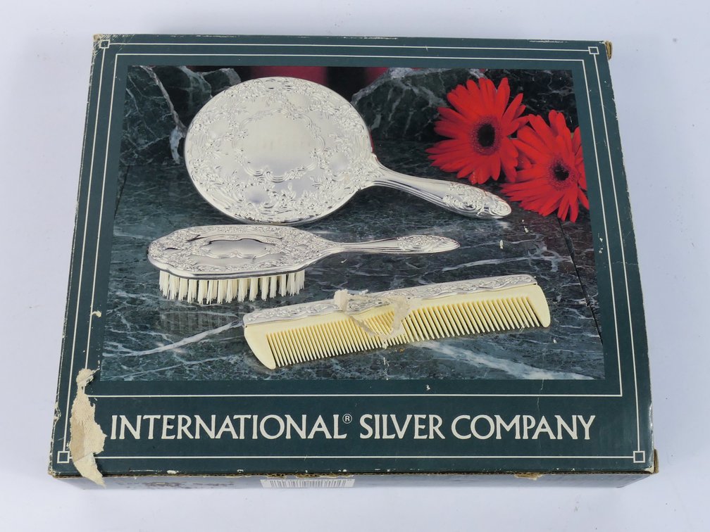 International Silver Company Vanity Set