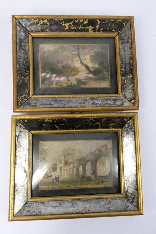 Two Original Antique Engravings