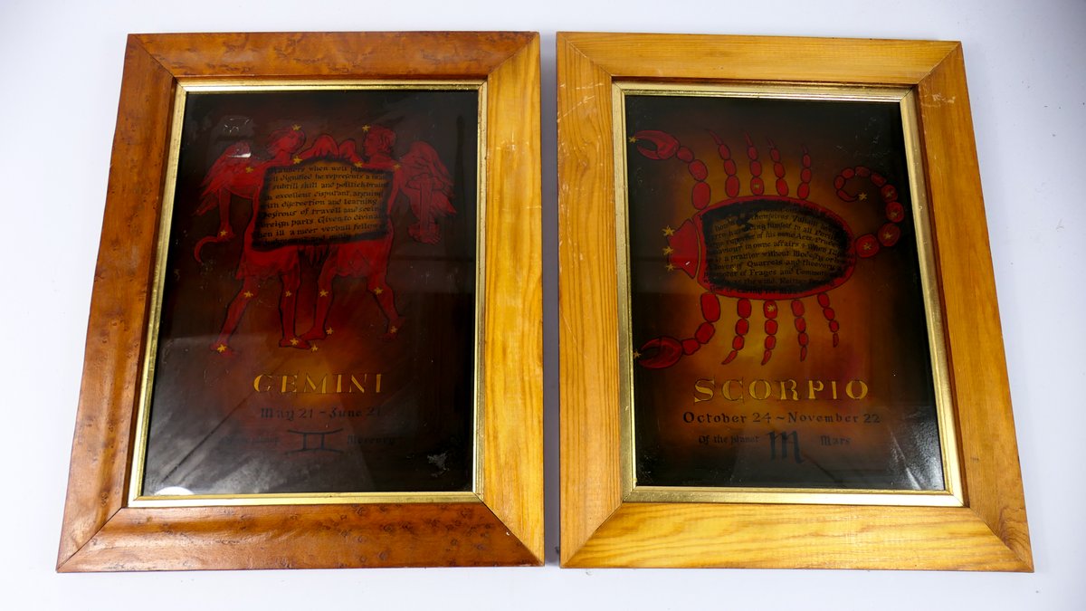Two Zodiac Prints