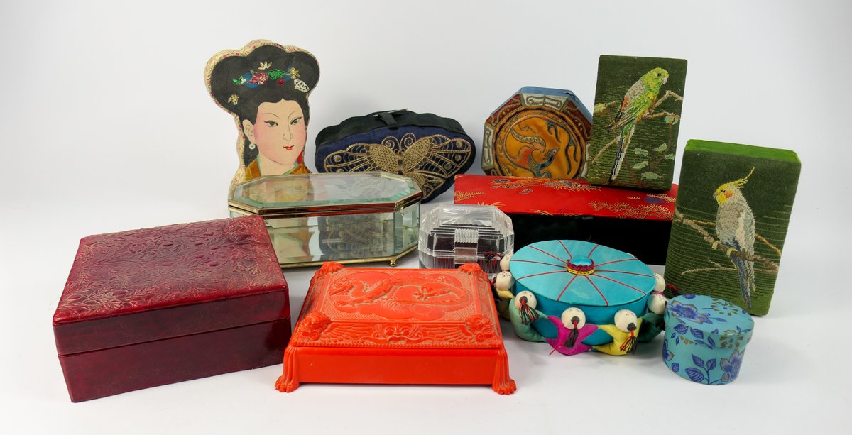 Variety of Jewelry Boxes