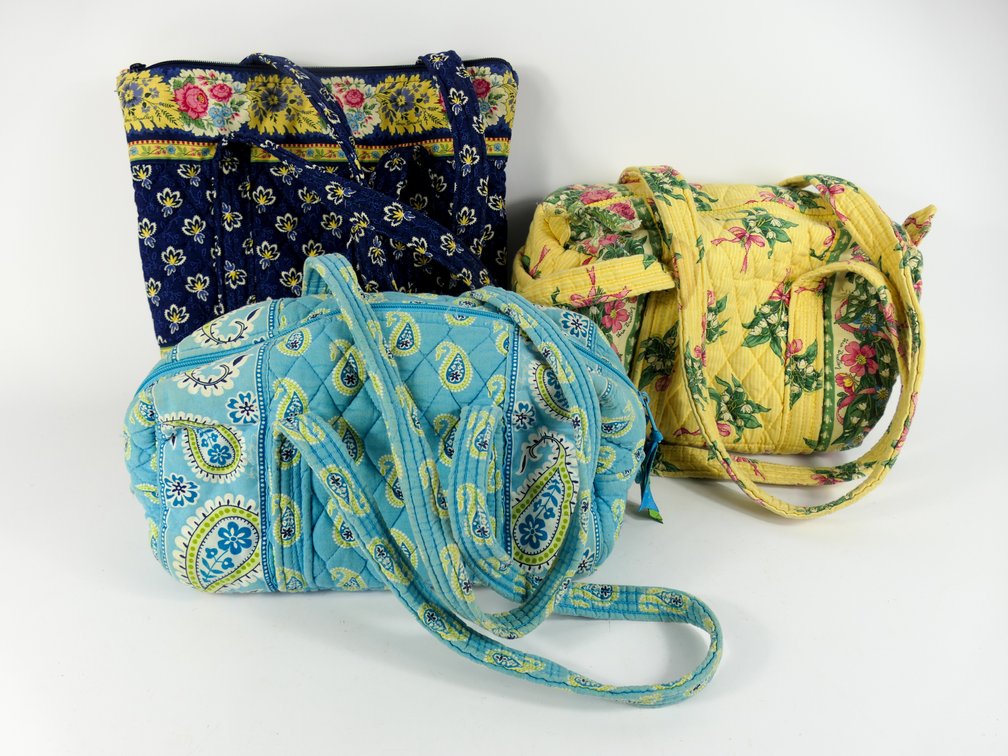 Three Vera Bradley Purses