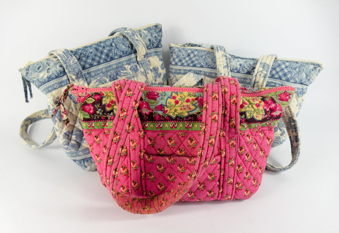 Three Vera Bradley Purses