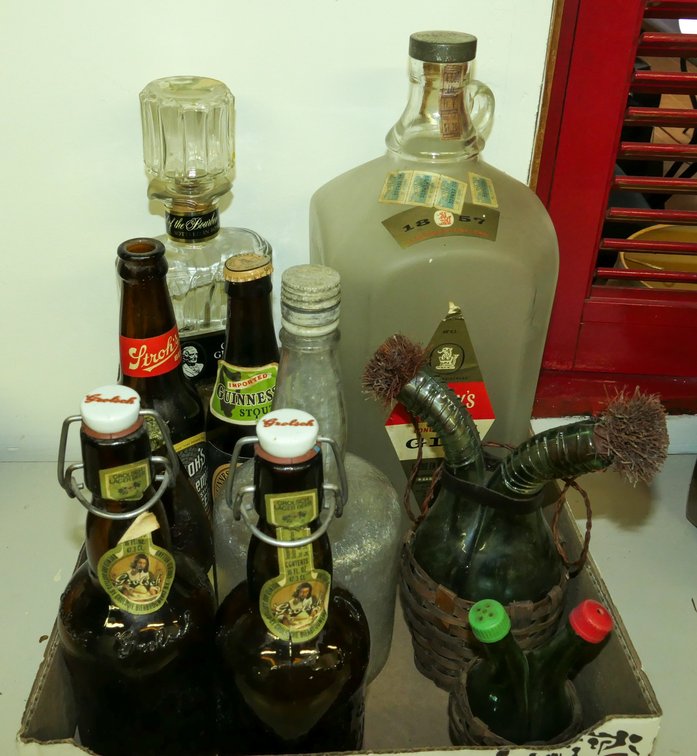 Vintage Bottle Collection