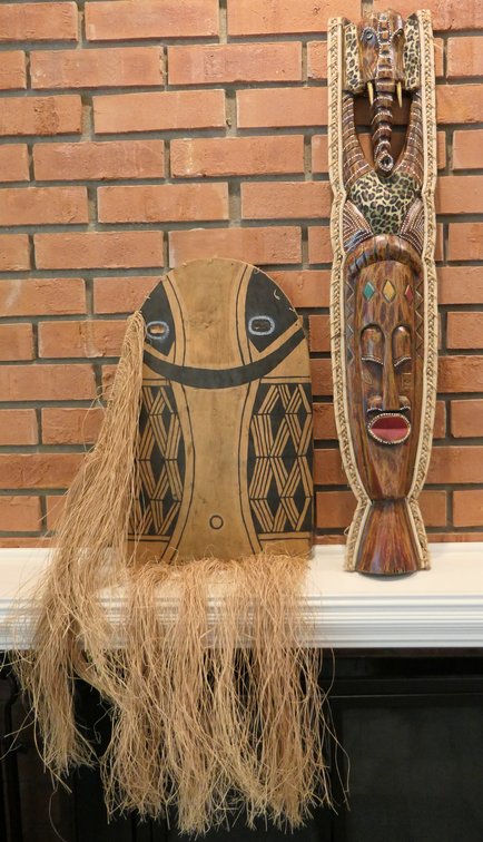 Two African Masks