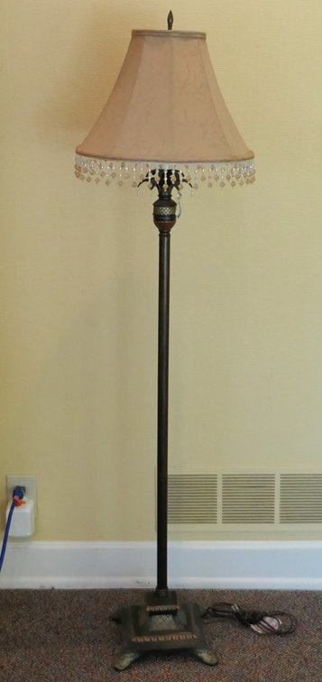 Beaded Shade Floor Lamp