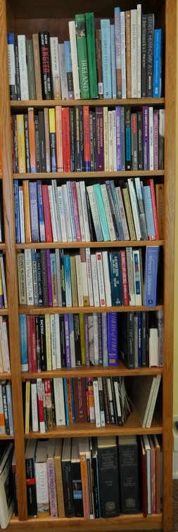 Seven Shelves of Books