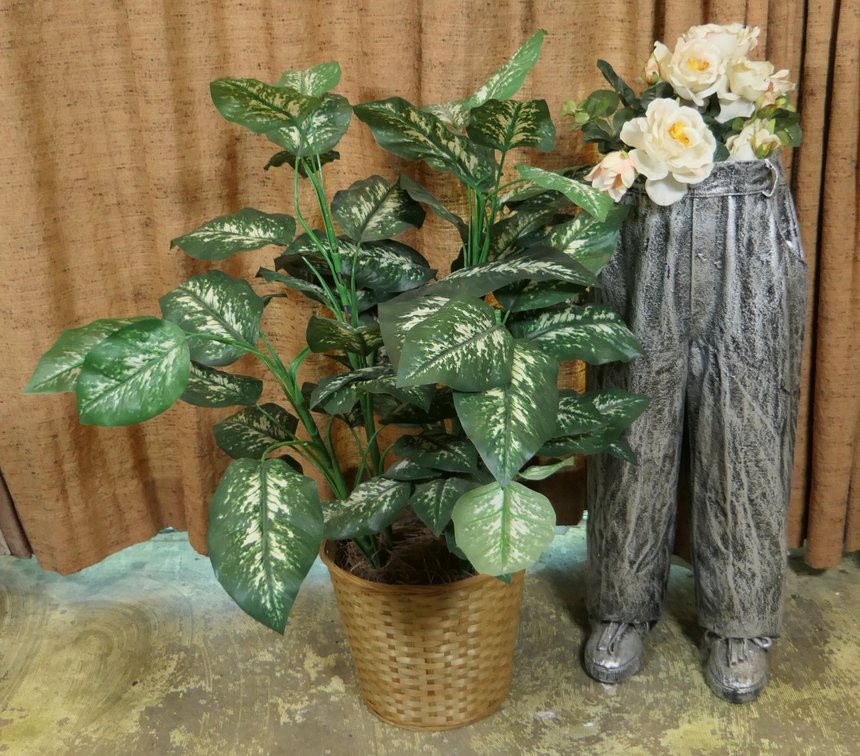 Faux Foliage Arrangement