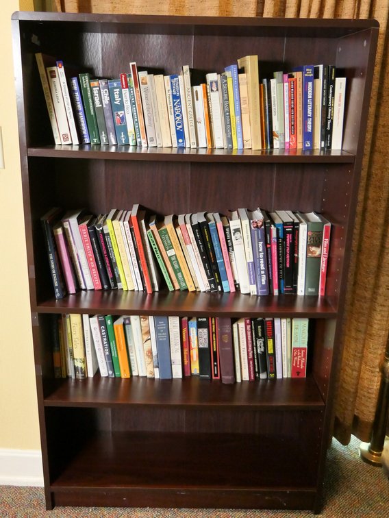 Books and Bookcase