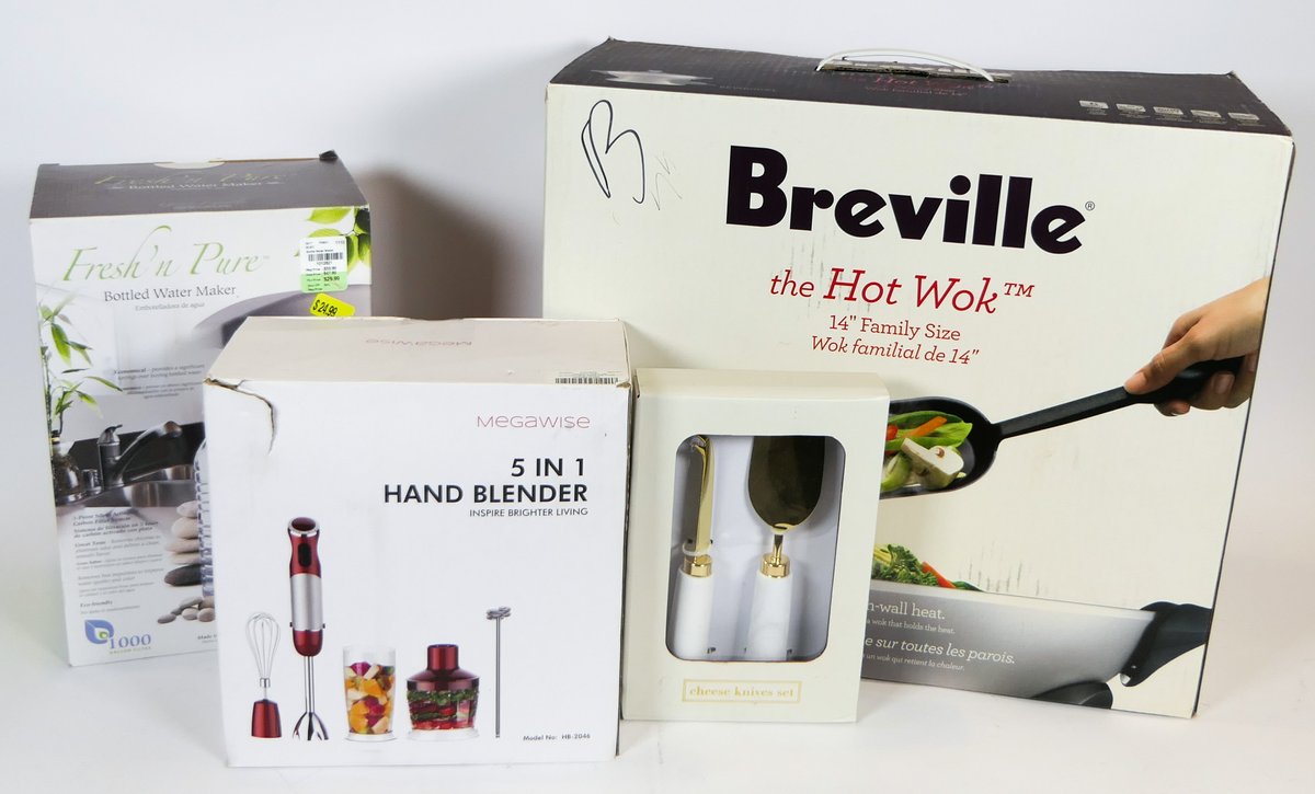 Three Small Kitchen Appliances