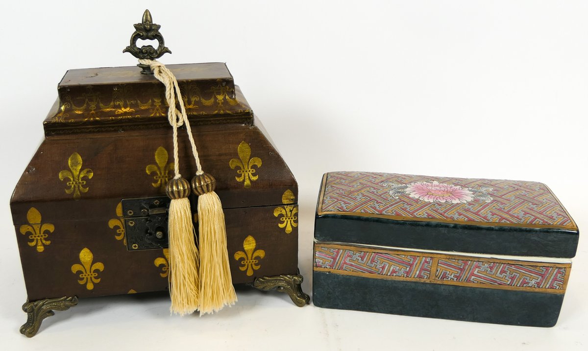 Two Decorative Boxes
