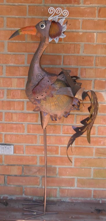 Fantasy Metal Bird