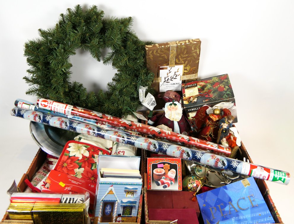 Two Shelves of Christmas