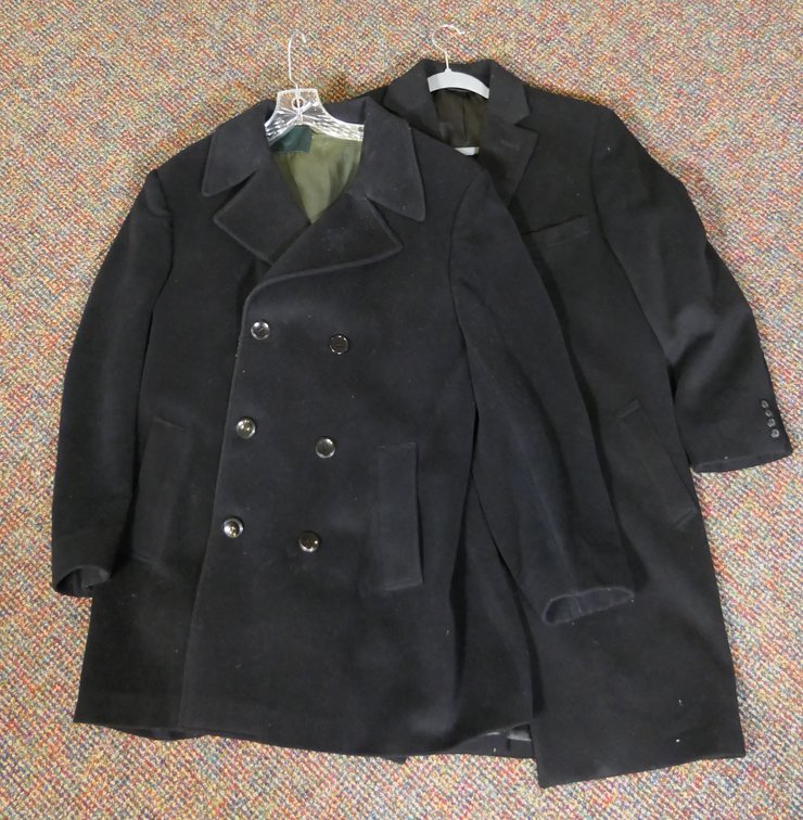 Two Wool Men's Coats