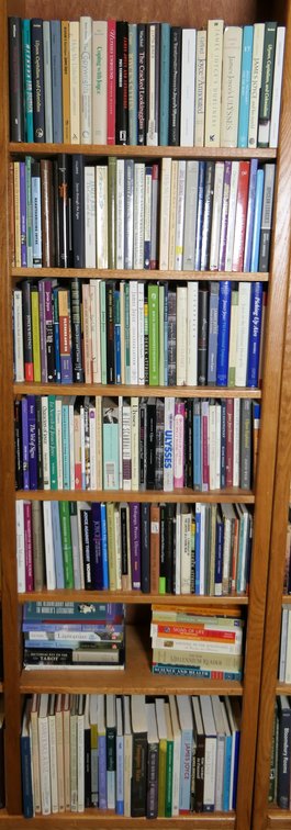 Seven Shelves of Books