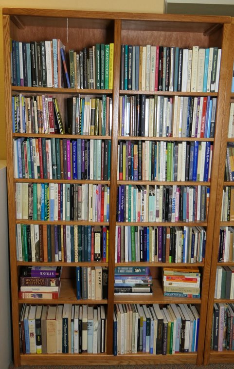 Double Oak Bookcase