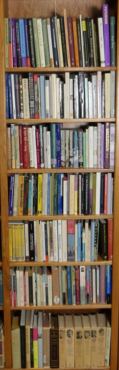 Seven Shelves of Books