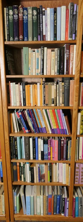 Seven Shelves of Books