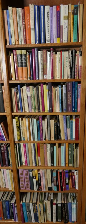 Seven Shelves of Books