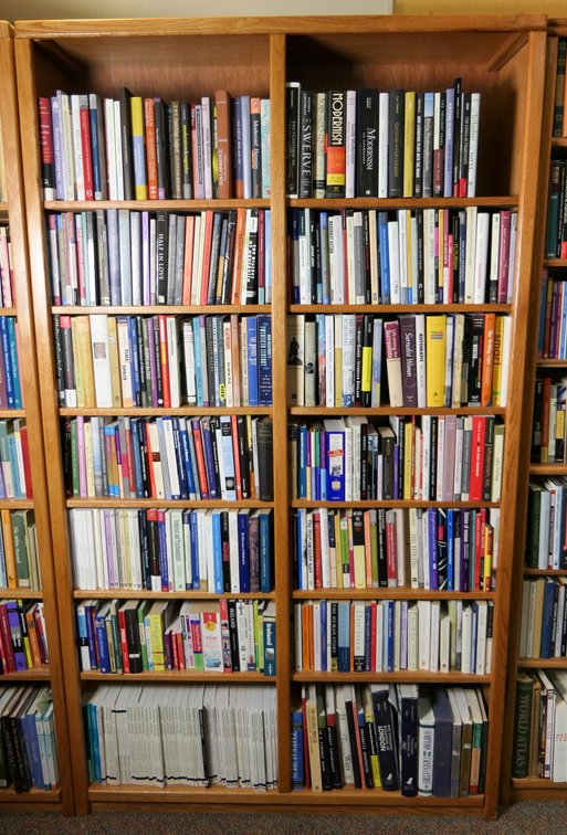 Double Oak Bookcase