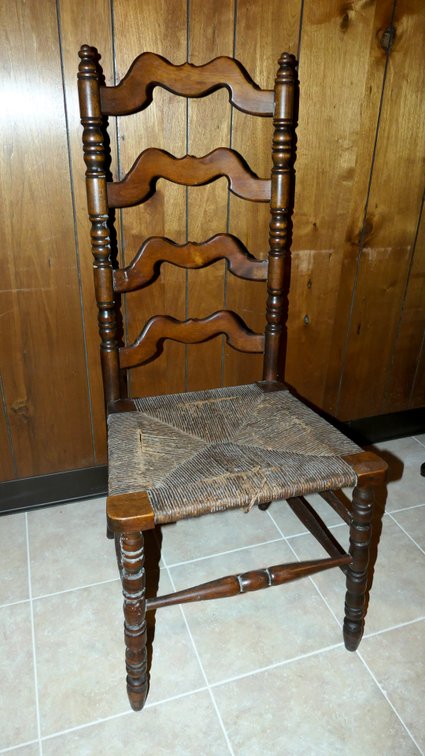 Antique Ladderback Chair