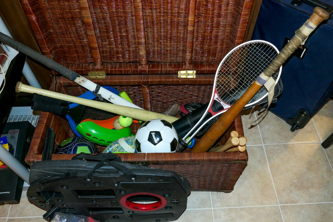 Collection of Sports Equipment