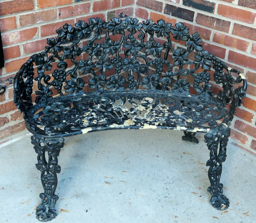 Cast Iron Garden Bench
