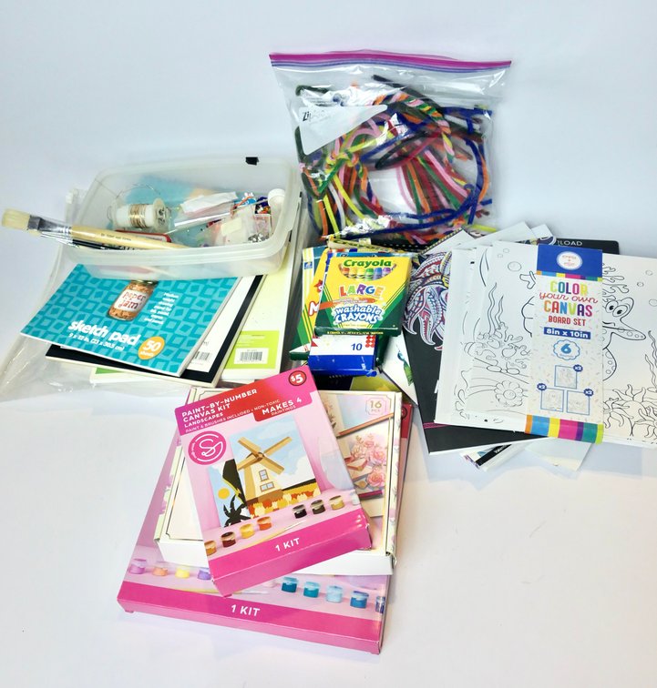 Collection of Art Supplies