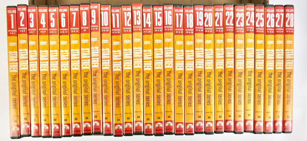 Star Trek The Original Series DVD Set Volumes 1-28