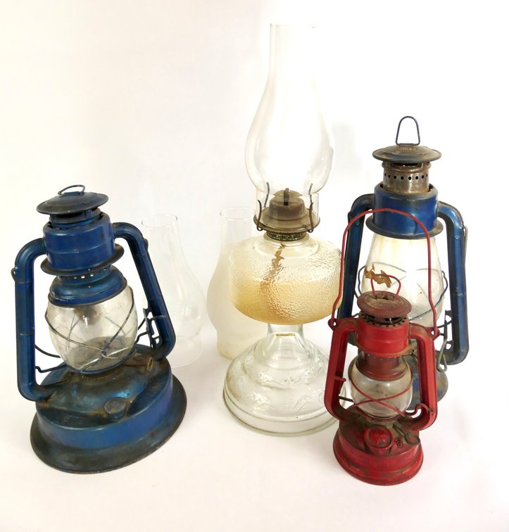 Oil Lanterns and Lamp