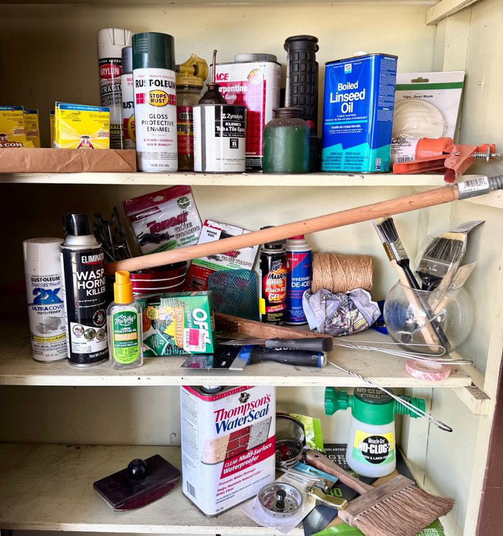 Variety of Paint, Plumbing and Outdoor Supplies