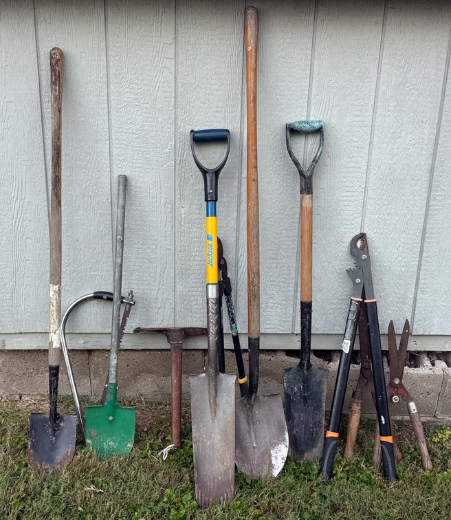 Assorted Lawn Tools