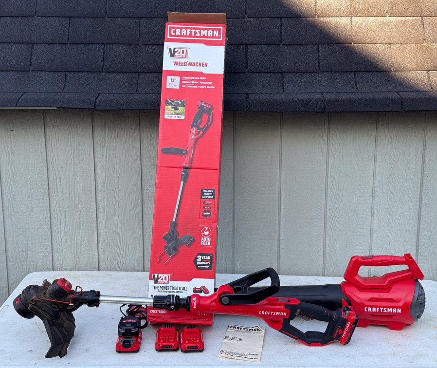 Two Craftsman Yard Tools