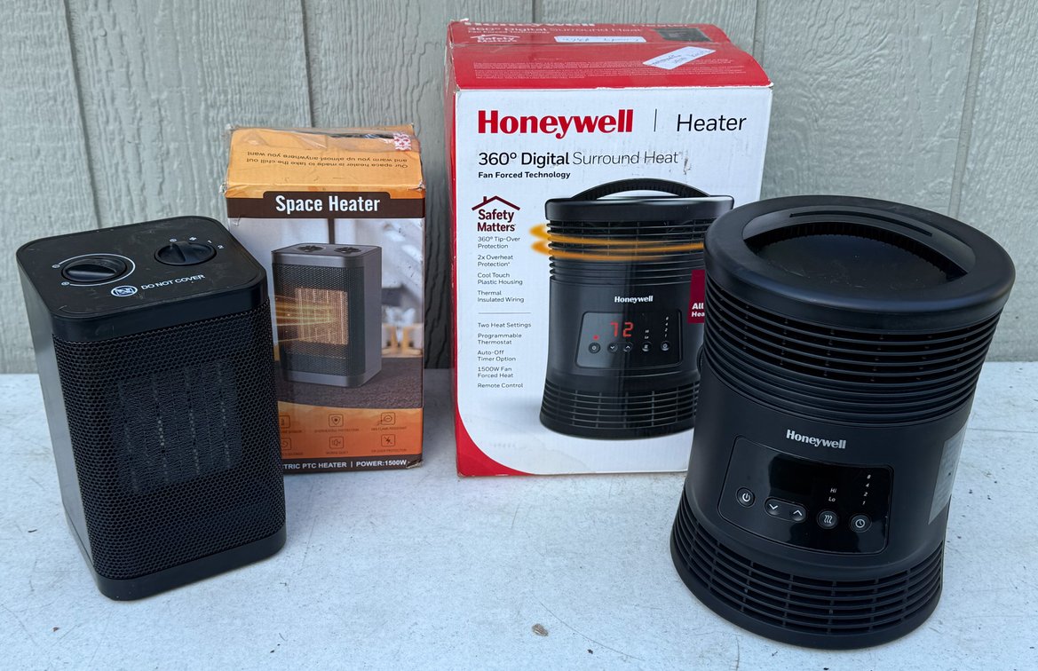 Two Space Heaters