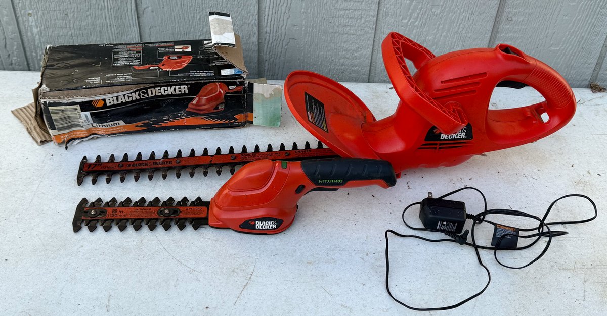 Black and Decker Hedge Trimmers