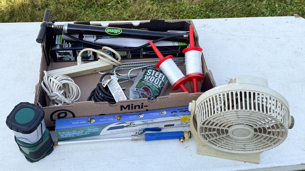 Assorted Garage and Hardware Supplies