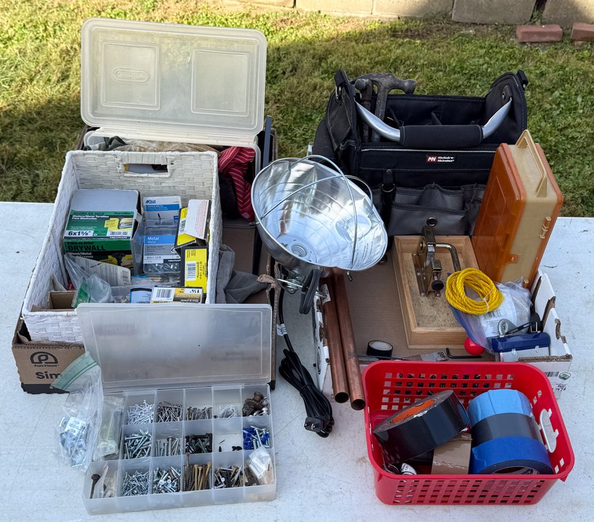 Large Assortment of Tools and Fittings
